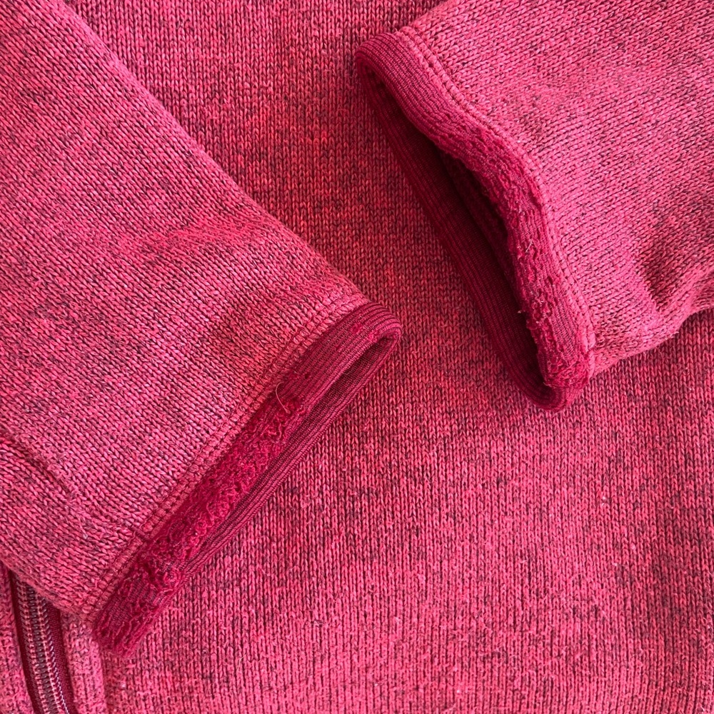 Patagonia Women's XL Red Better Sweater Full Zip - Picture 5 of 6